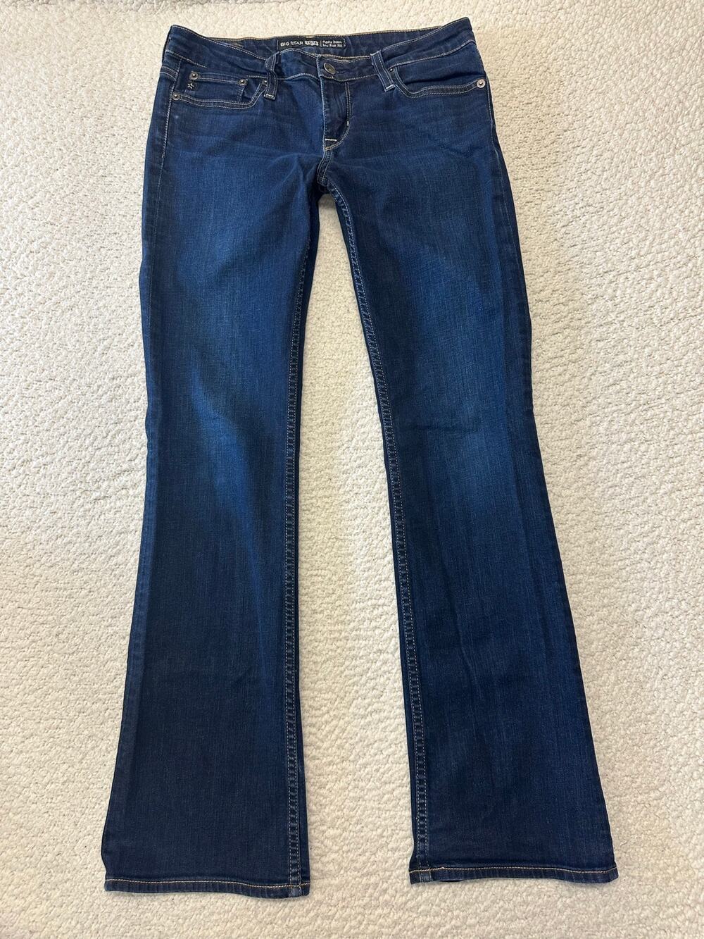 Big Star Womens Low Rise Remy Boot Jeans Size 28